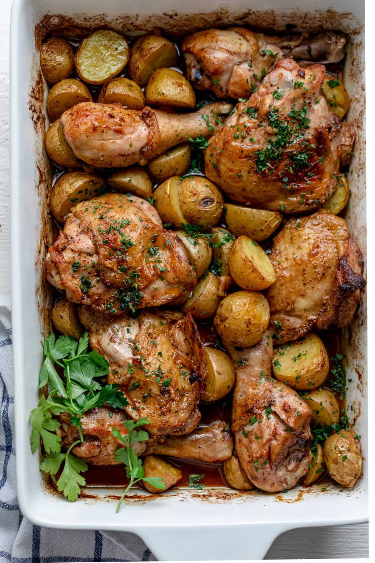 Customize Your One Pan Chicken & Potatoes in Under an Hour